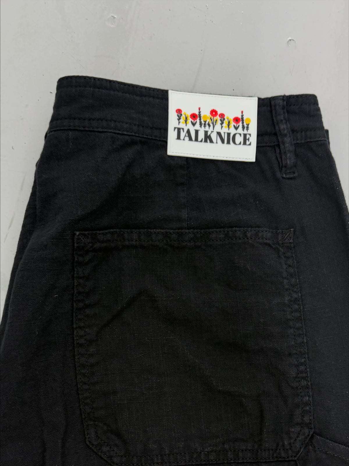 Black linen
