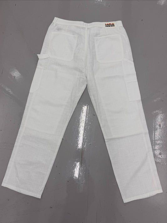 Linen double knee